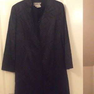 Carlisle black beaded jacket